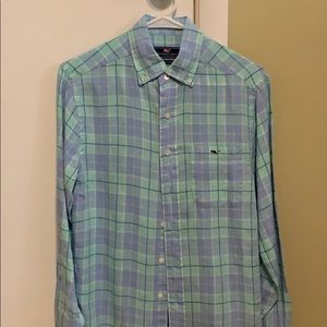Vineyard Vines Linen button down
